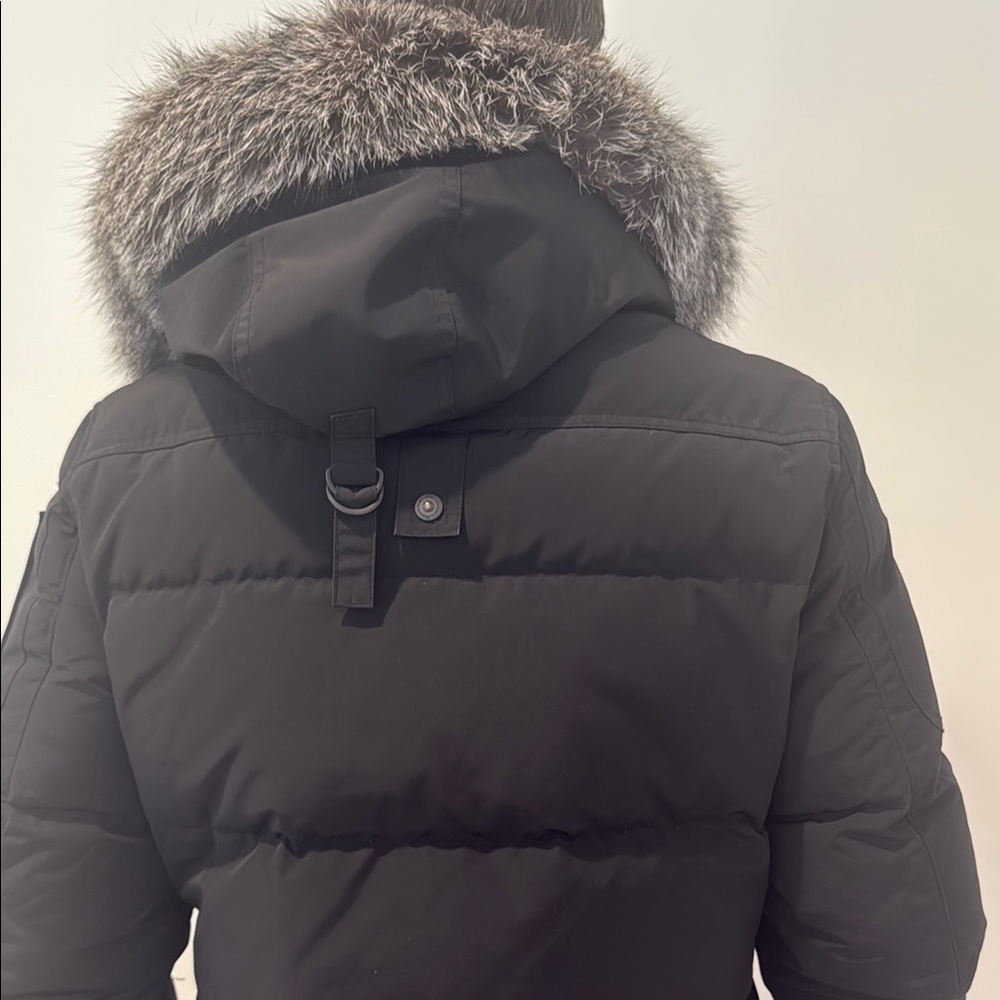 Men's Moose Knuckles Post Dufferin Fox Fur-Trimmed Jacket - Picture 5 of 9